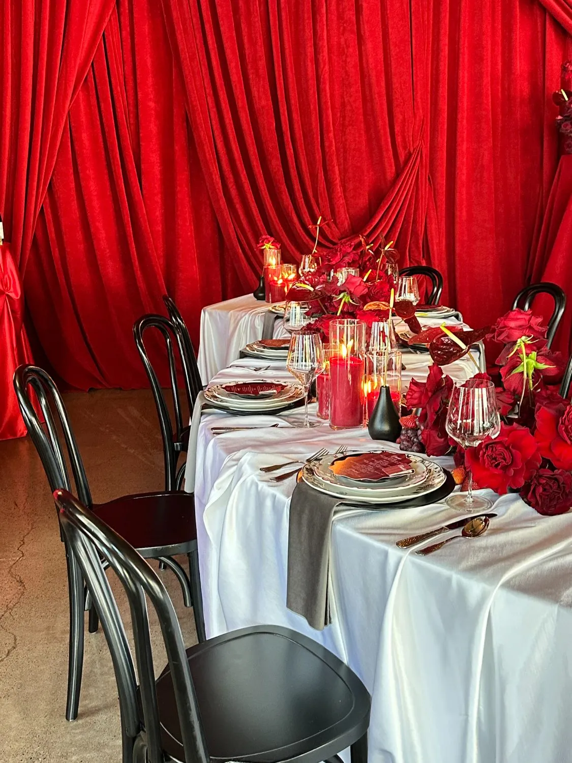 Tablescape from the styled shoot